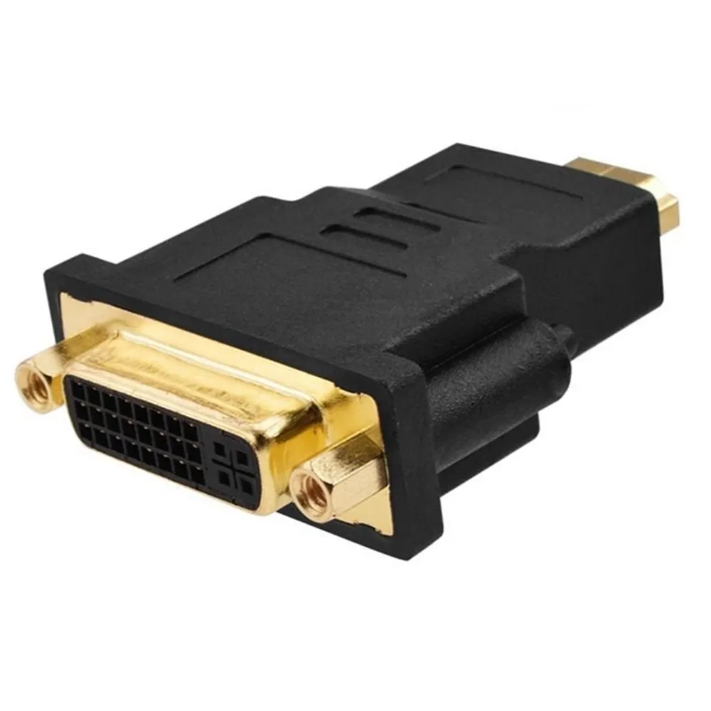HDMI к DVI аудио кабель конвертер 24 + 5 Женский Мужской двунаправленный адаптер 1080P