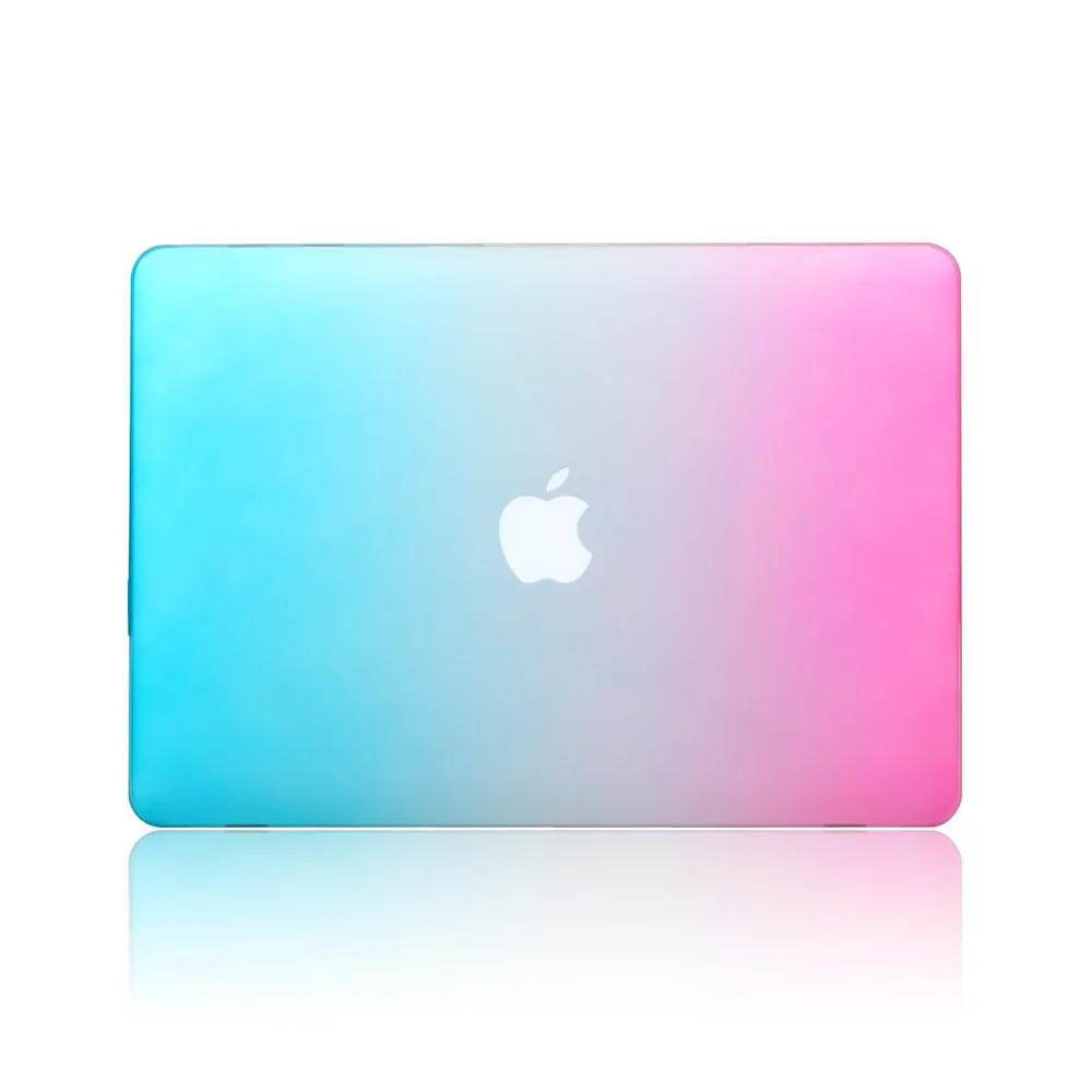 Жесткий Чехол для ноутбука apple Macbook air 13 pro retina 12 11 15 notbook Ranbow Цветной корпус без