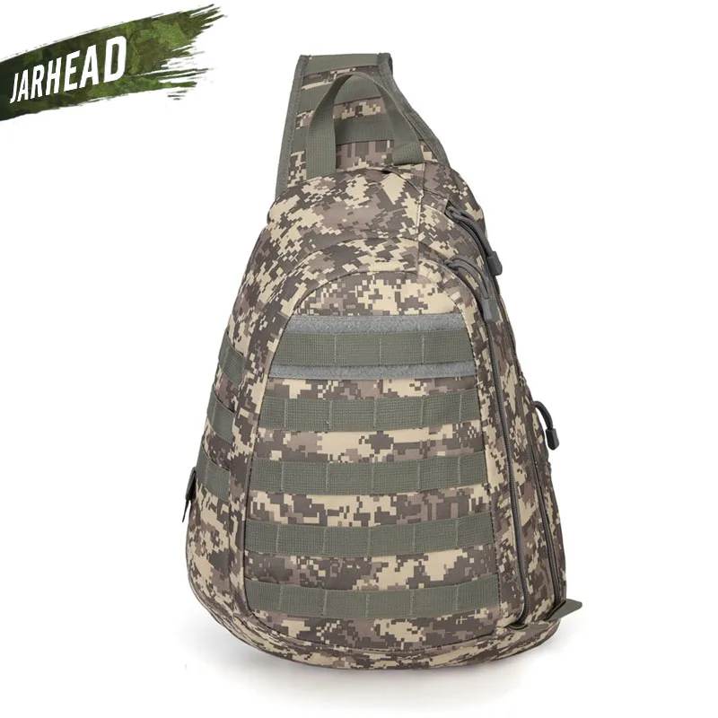 ACU Открытый Molle 900D Тактический наплечный военный кемпинг походная сумка спортивный походный охотничий рюкзак практичная нагрудная сумка - Цвет: ACU