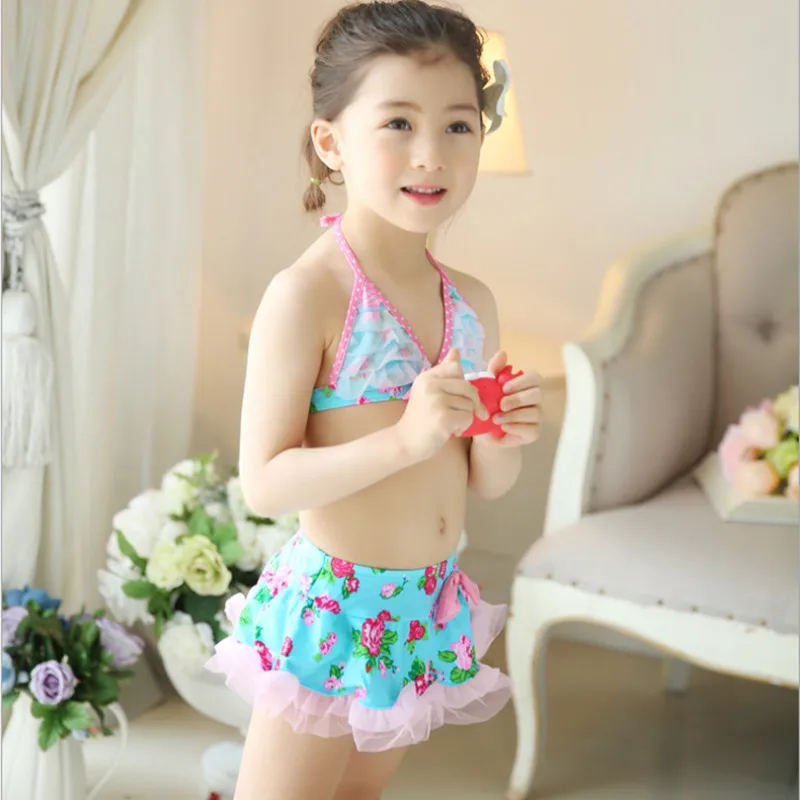 Новинка 2017 года детские Обувь для девочек Купальники малышек Детские Одежда