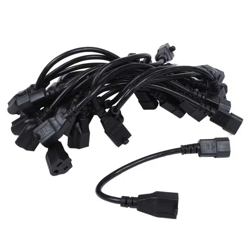 PAC100 компьютерный шнур питания IEC 320 EN 60320 C14 до NEMA 5-15R-1 фута