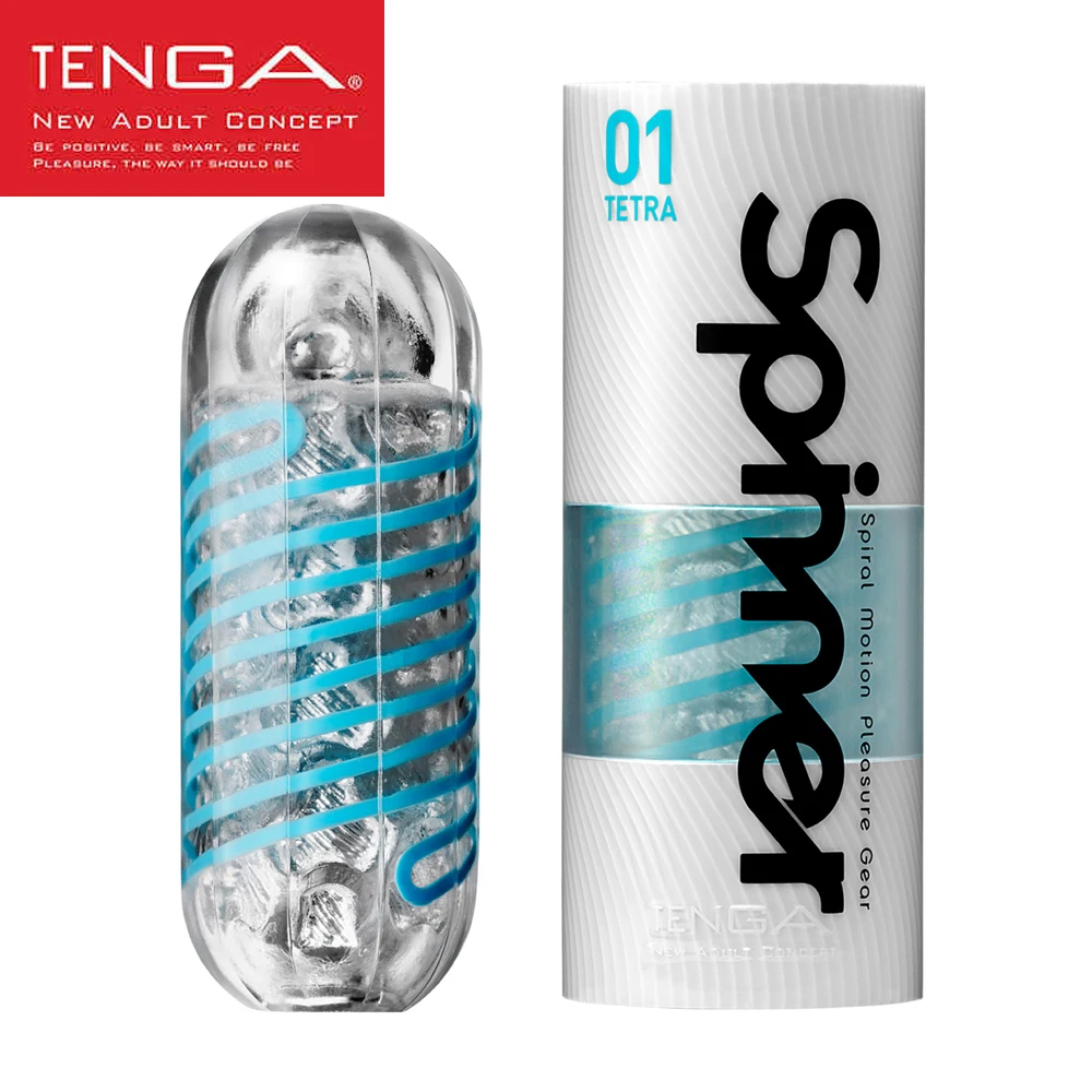 Япония TENGA Tetra спираль движения удовольствие шестерни секс чашка мягкая