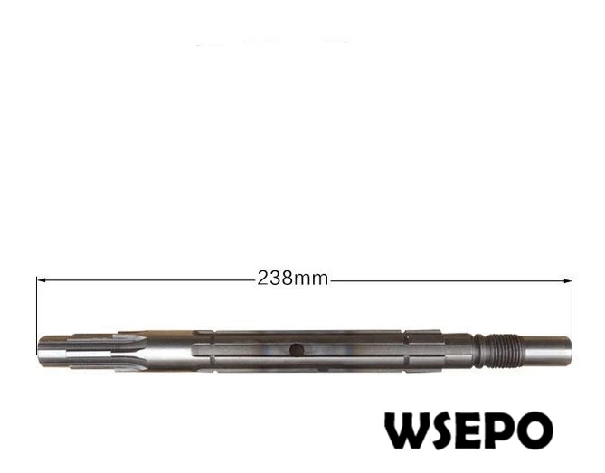 Качество OEM! Основной вал для газового двигателя 170F(7HP) или 170F/173F 4 ~ 5HP дизельный