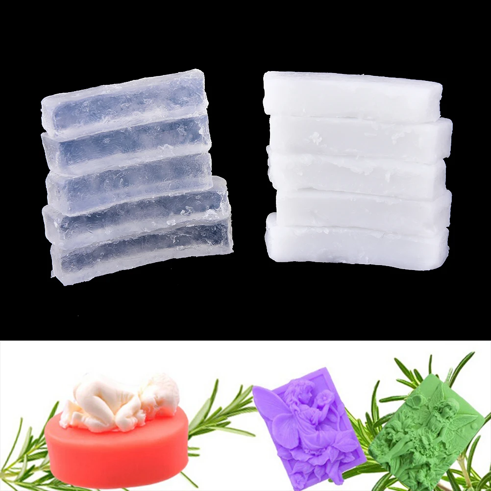 

DIY 250g Transparent Soap&white Base Handmade Raw Materials Base for Soap Making