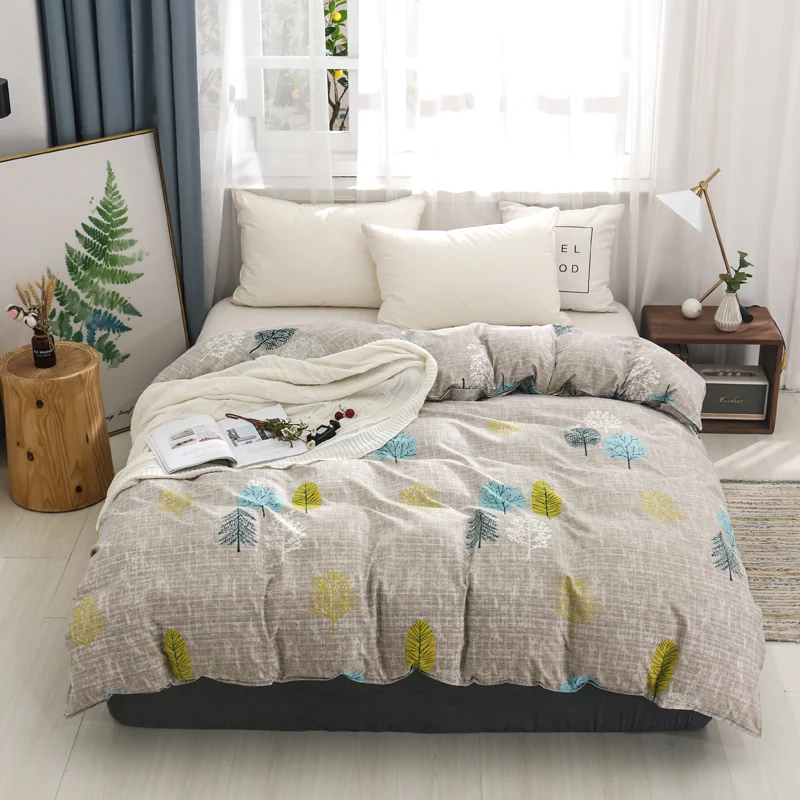 1pc Blue Space Nebula Printed Duvet Cover with Zipper Twin Full Queen King Quilt Cover Comforter Case Bedding Set Bedclothes Hot