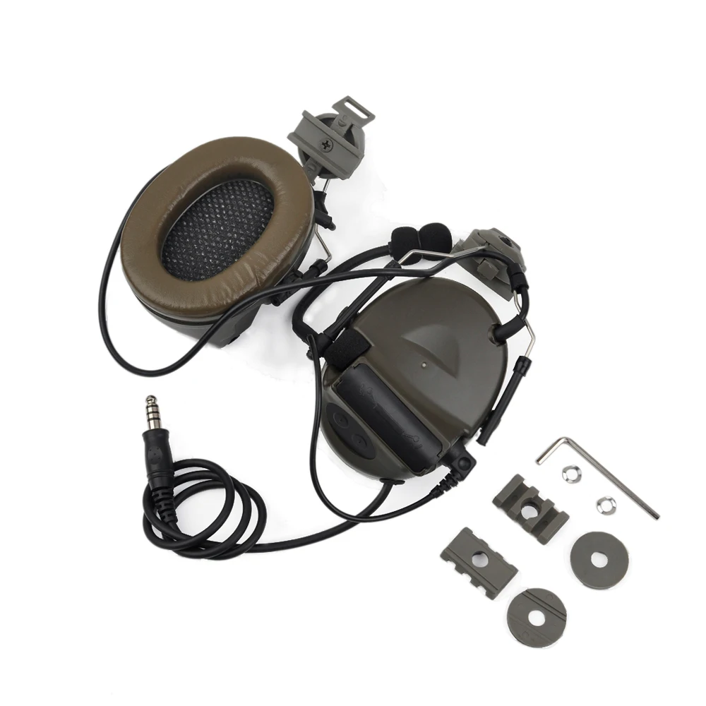 Z Tactical Softair авиационная гарнитура Comtac ii Гарнитура для быстрых шлемов и