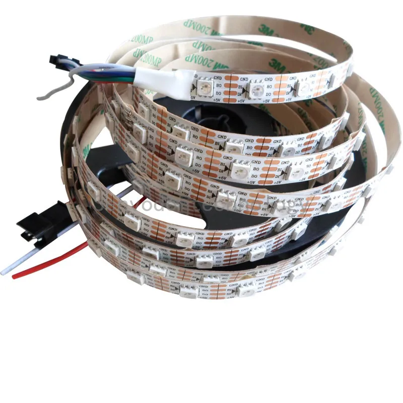 

5mX Addressable DC5V WS2813 RGB LED strip 144LED,60LED,30LED/m, 5m/Roll rgb led strip free shipping