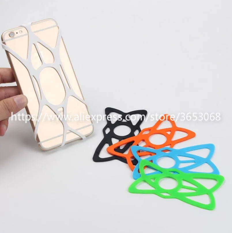 

Bike Holder Bicycle Motorcycle Handlebar Mount Holder Phone Stand With Silicone Support Band For Smartphone