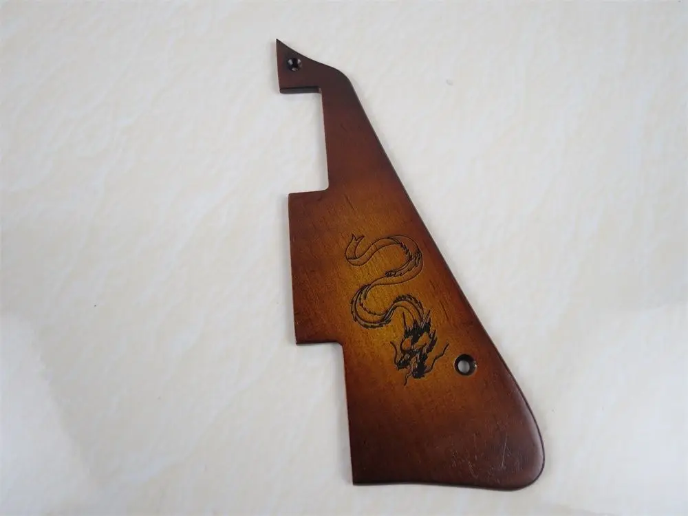 1 шт. ручная работа гитара из твердой древесины (клен) pickguard #2493|wood guitar|guitar woodguitar |