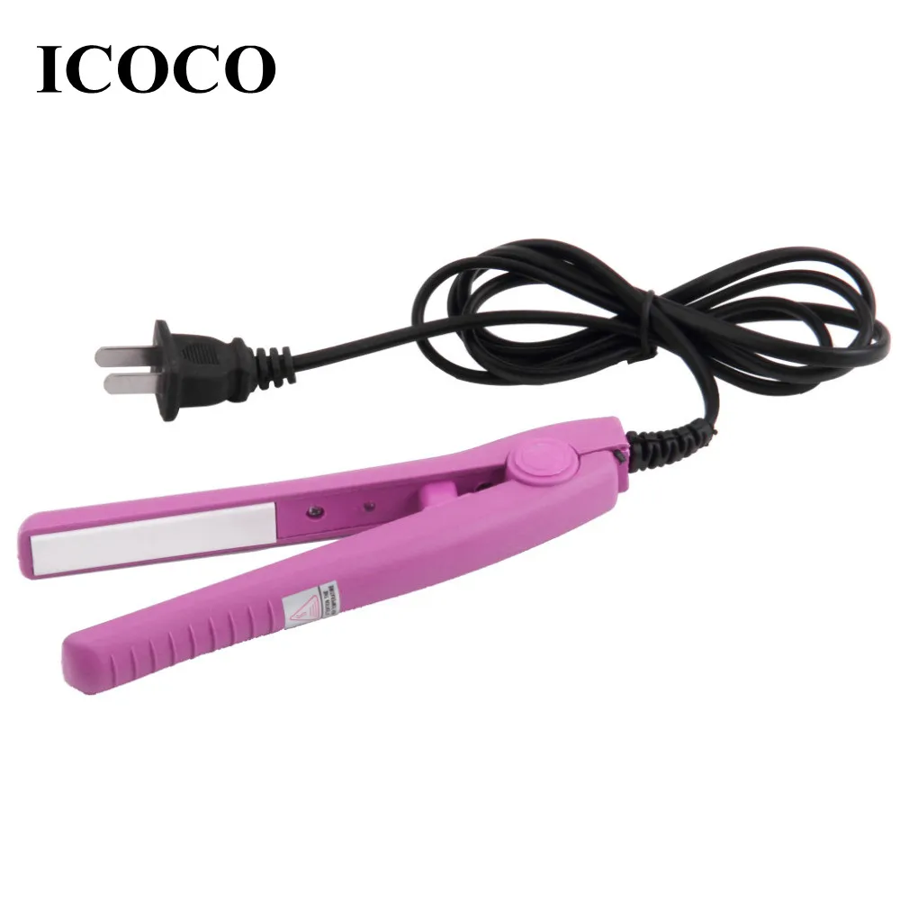 NewMini дорожный Керамический выпрямитель для завивки волос с плоским утюгом Perm Splint