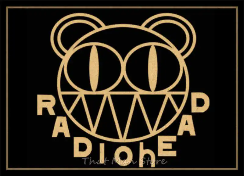 Radiohead постер ретро ностальгия крафт-бумага декоративная картина стикер стены 30*21cm