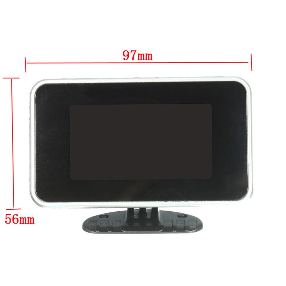 Автомобильный цифровой манометр 4 в 1 измеритель давления масла воды температуры