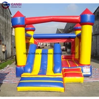 colorful kids jumping castle 655m giant inflatable bouncer house with slide