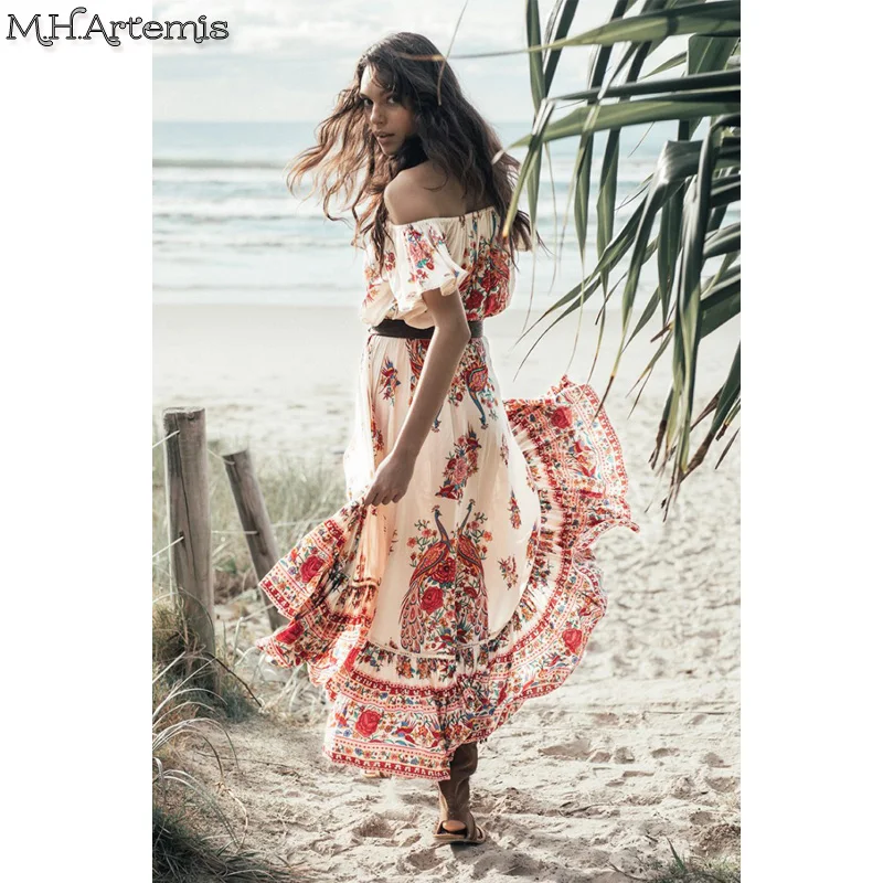Фото 2017 халат М. h. артемида Для женщин Boho Chic Этнические народные Цветочный принт 2017 халат М. h. артемида Для женщин Boho Chic Этнические народные Цветочный принт