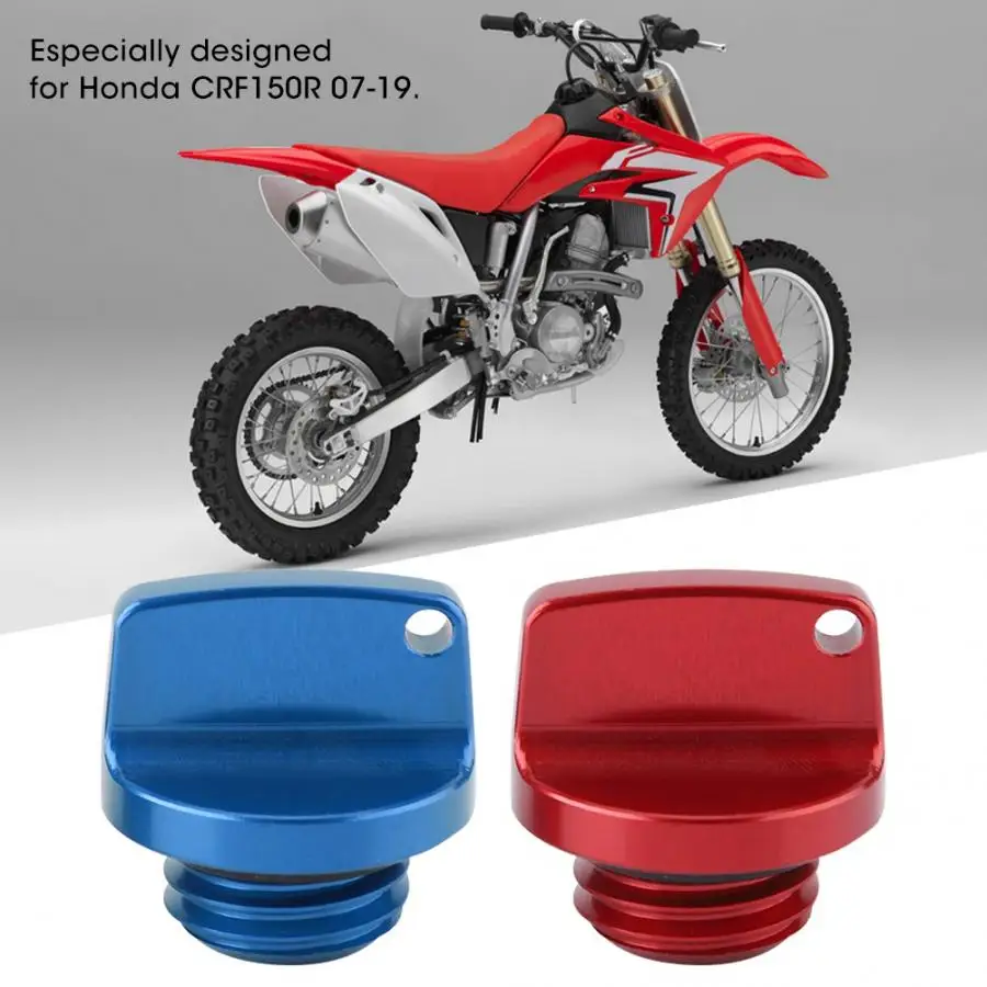 2 шт. CNC алюминиевый сплав маслонаполнителя крышки вилки для Honda CRF150R CB250F CB CBR VFR TRX