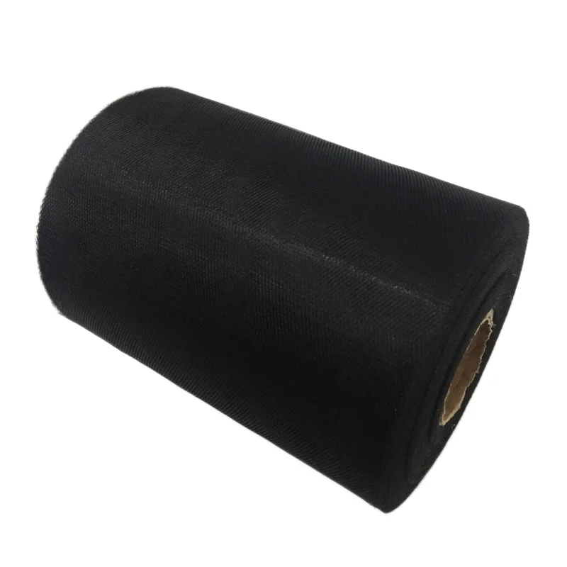 100yard Black Тюль рулон 15 см 100 ярдов рулон ткани катушки DIY юбка-пачка на праздник упаковка для подарка на день рождения свадьбы ребенка душ стол Декор вечерние сувениры - Цвет: 100yard Black