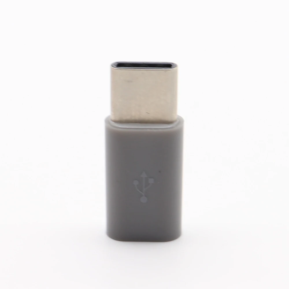 2 шт. для iPhone к Micro USB/type C адаптер зарядного устройства женский штепсельный