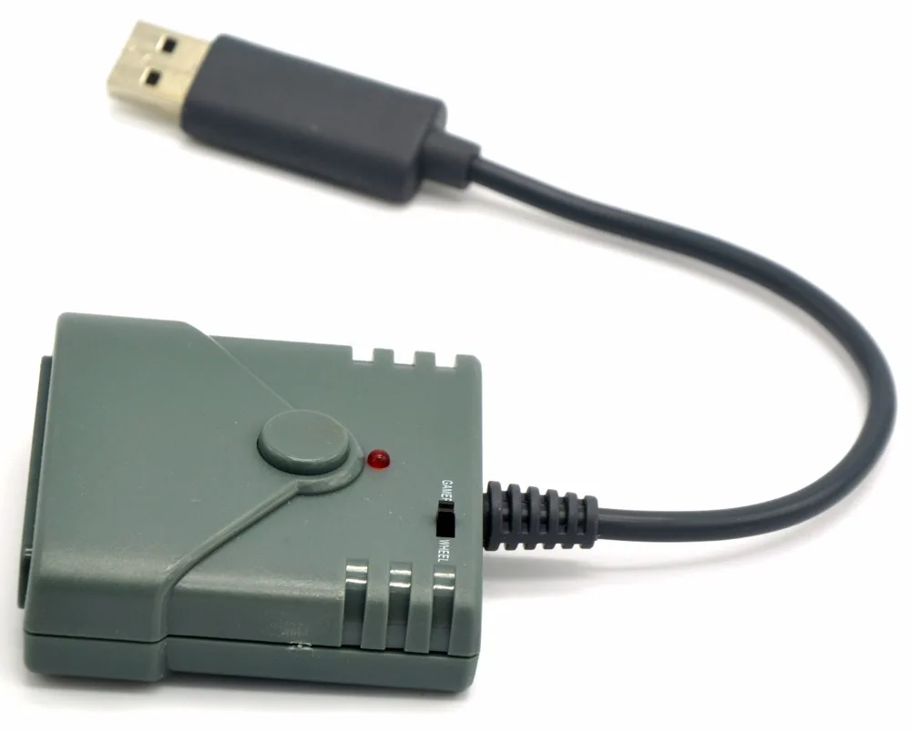 Брук USB usb-адаптер, конвертер для геймпада для PS2 для PS3/PS4 Конвертор использовать ваш PS2 проводной джойстик/геймпад с sony PS3/PS4