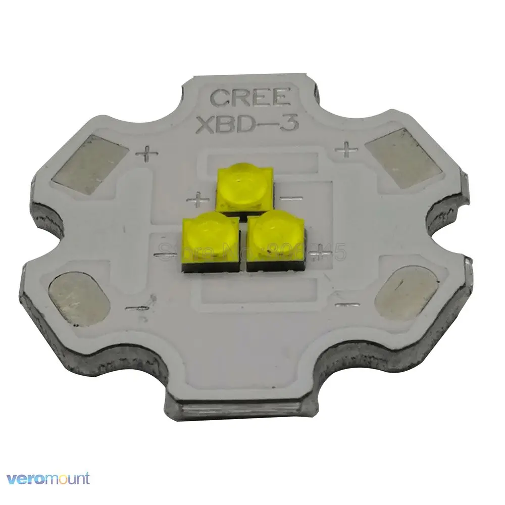 5 шт. Cree XBD XB D 3 светодиода чипа 9 Вт светодиодный излучатель света белый/теплый