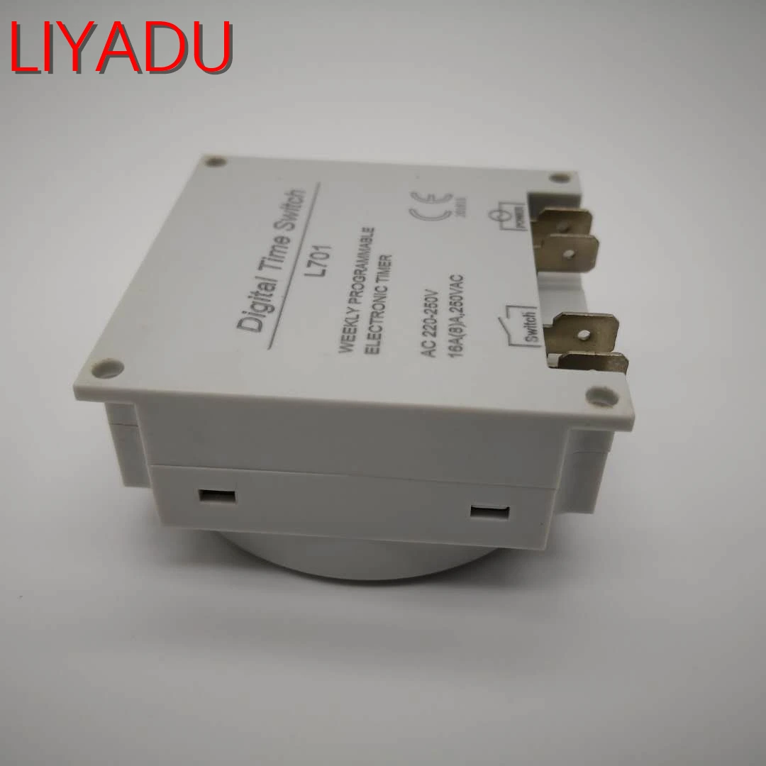 Небольшой таймер цикла L701 микрокомпьютер переключатель времени 12V пассивный переключатель времени 12V 24V 220V 110V