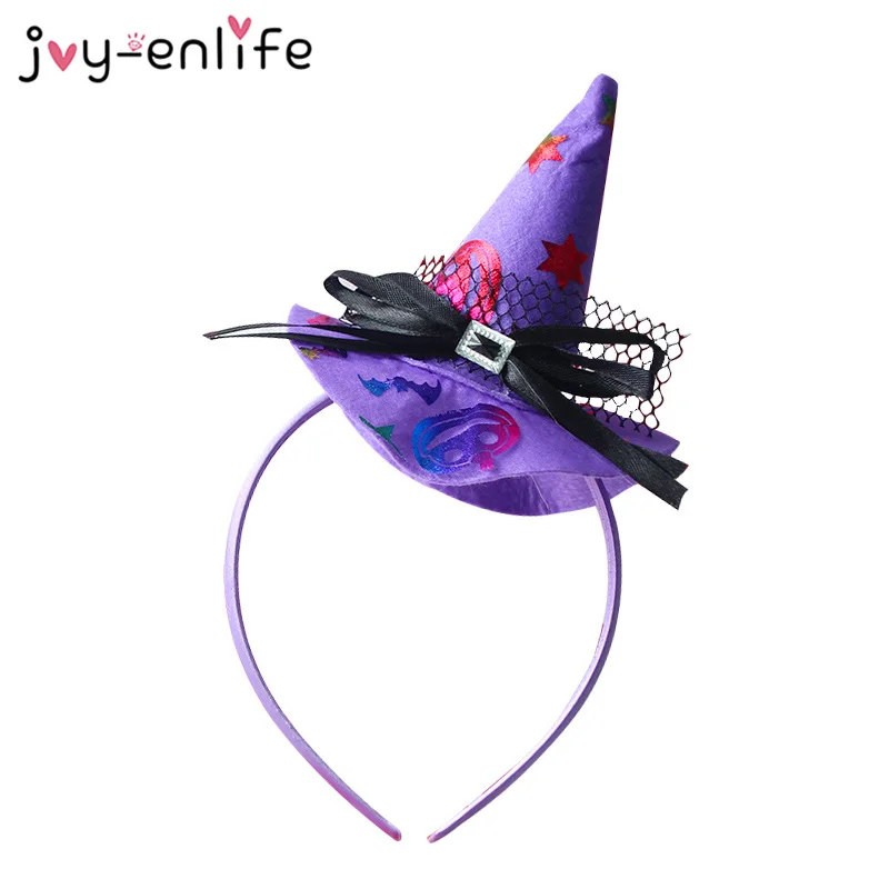 Halloween Decoration Cobweb Witch Ghost Bat Hat Headband Hairband Women Party Props Hair Accessories Mask | Дом и сад