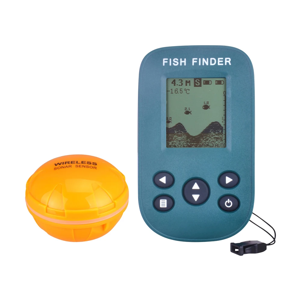 Перезаряжаемый беспроводной гидролокатор рыболокатор с датчиком рыболовные