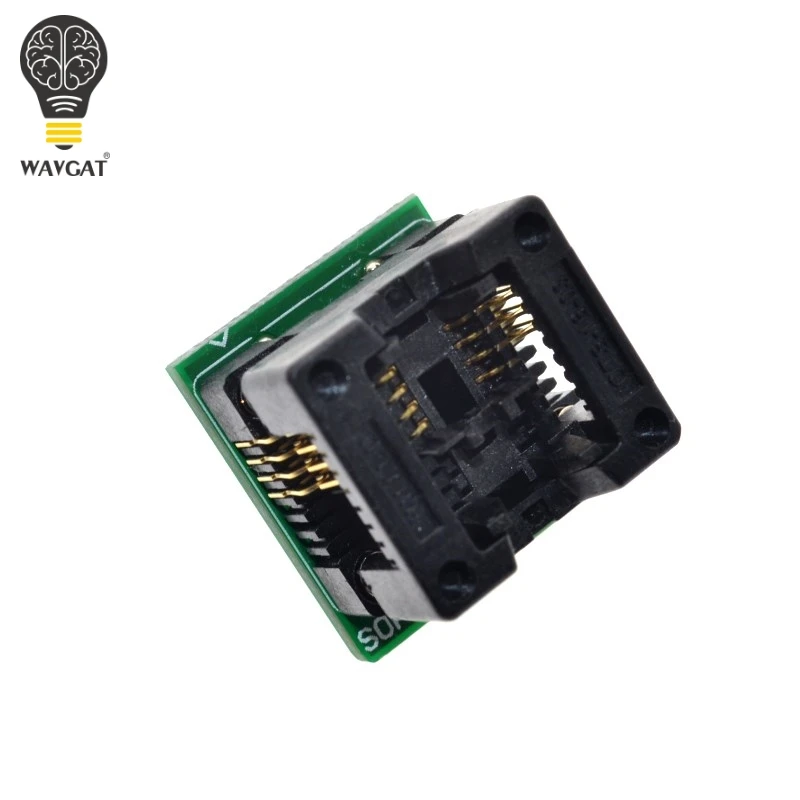 Программатор Suq SOIC8 SOP8 на DIP8 с широким сиденьем синий программатор разъемом 200