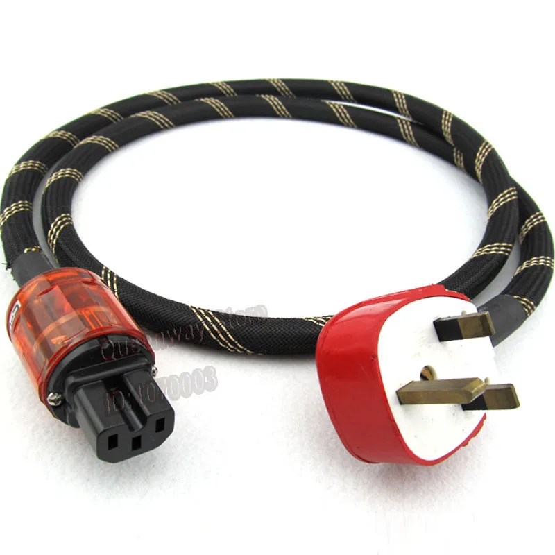 

FURUTECH free oxygen copper British Standard HIFI power cable 16mm speaker power cable