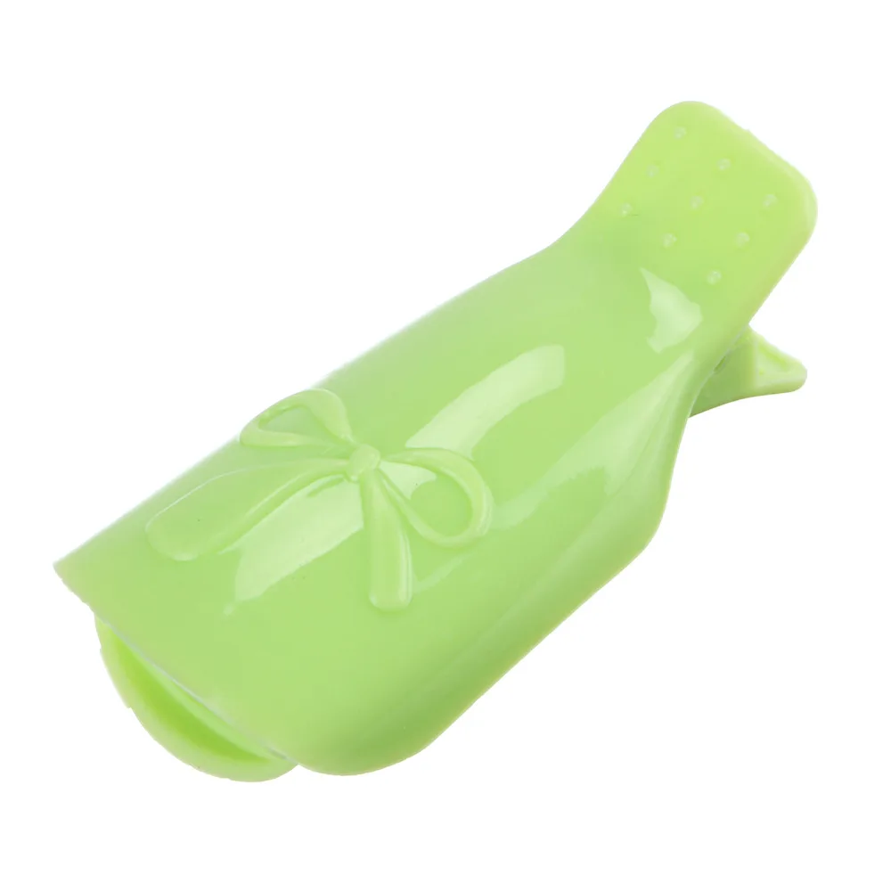10 Pcs Durable Reusable Plastic Nail Polish Remover Lacquer Tool Soak Off Wrap Cleaner Clip Cap Gel | Красота и здоровье