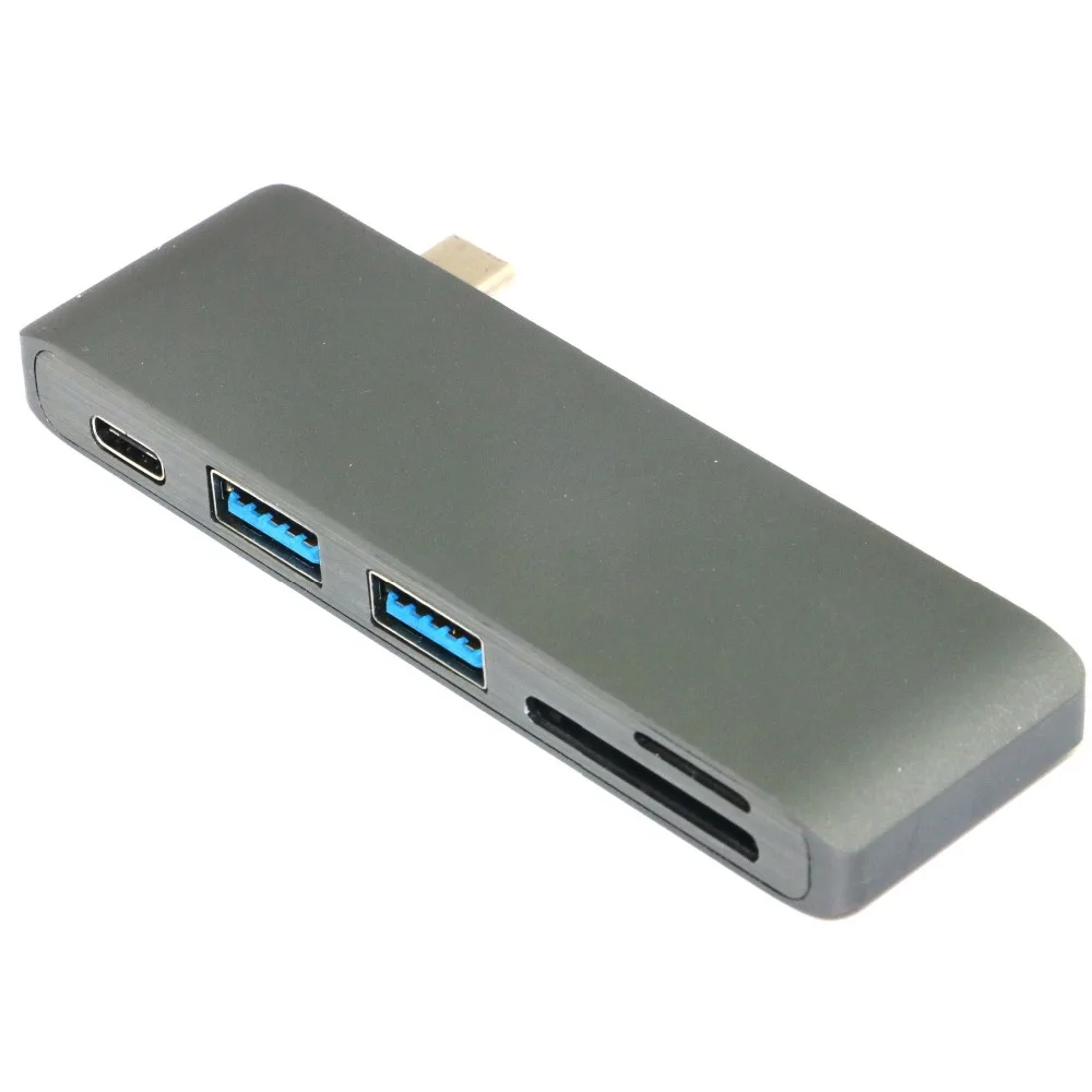 Type C USB 3.0 HUB Docking Station For Macbook Pro Type-c 3.1 to Micro SF SD Adapter for HuaWei Matebook | Мобильные телефоны и