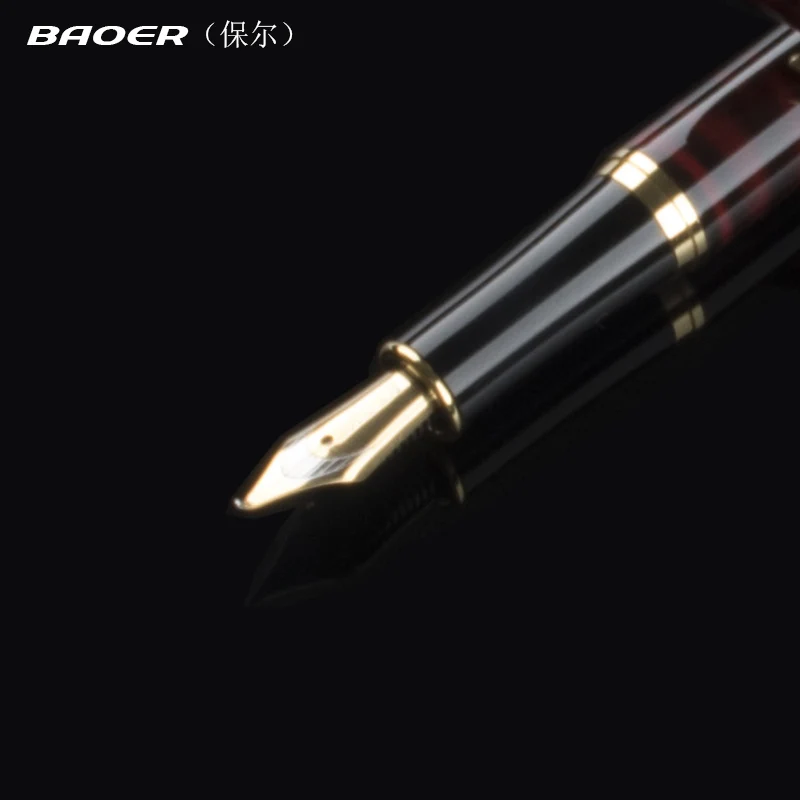 Ручка каллиграфическая Baoer 388 высококачественные офисные принадлежности