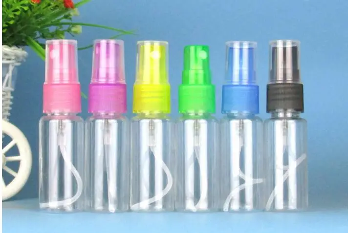 2 шт./лот пластиковый прозрачный маленький пустой флакон с распылителем для