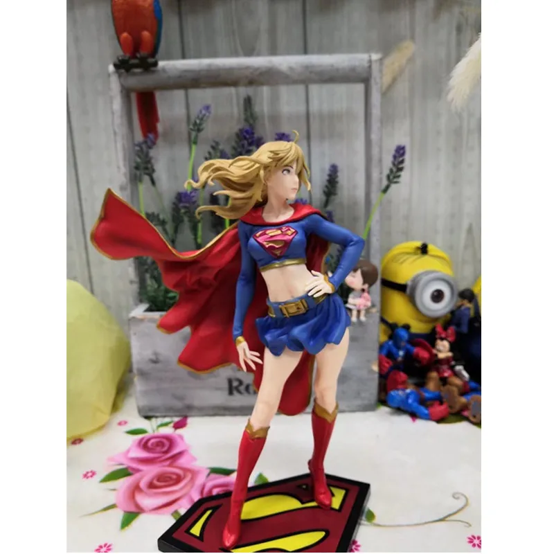 Лига Справедливости DC Comics Super Ragazze Supergirl Figura Bambola del PVC экшн-фигурка Коллекционная
