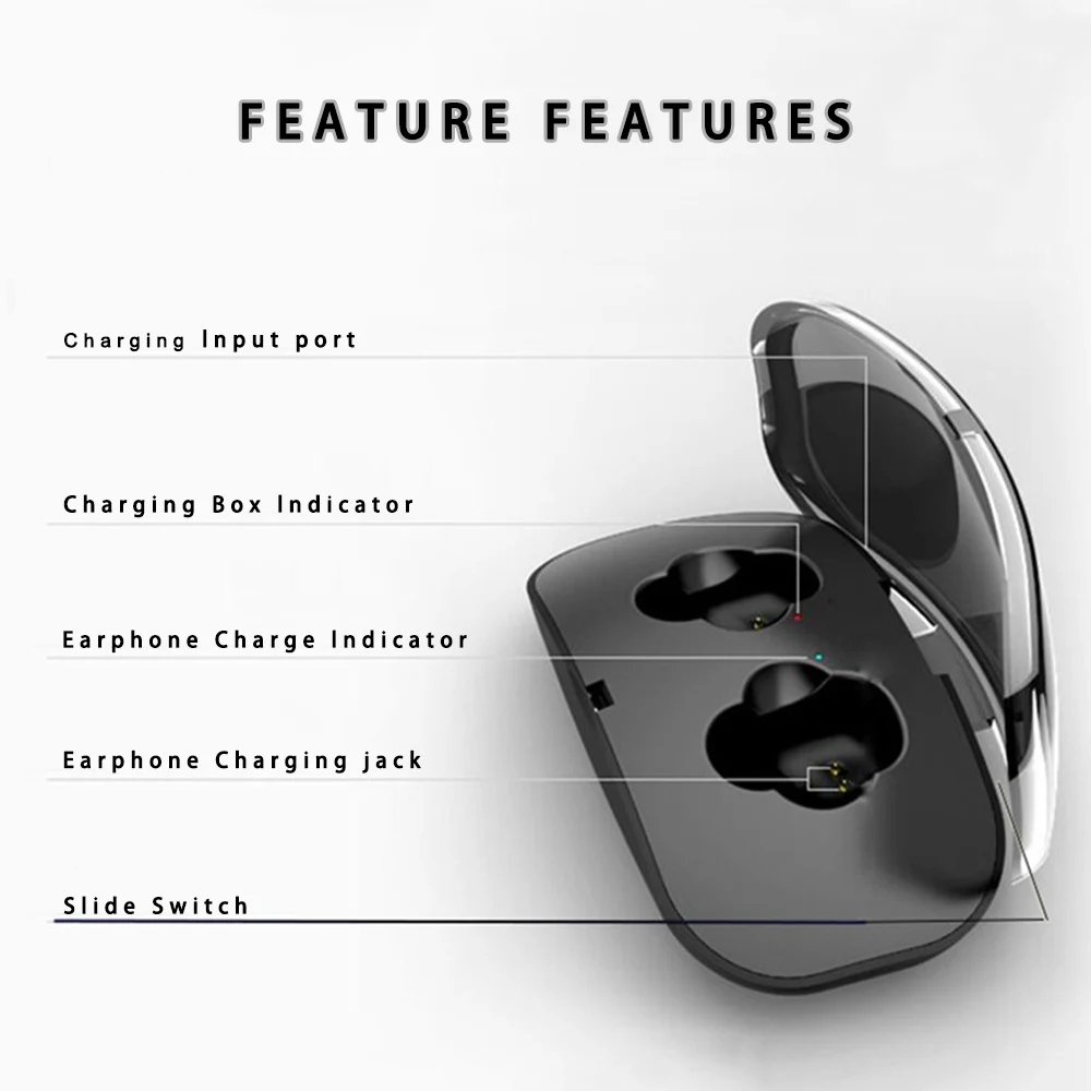 X18 беспроводные наушники спортивные с защитой от пота bluetooth гарнитуры стерео