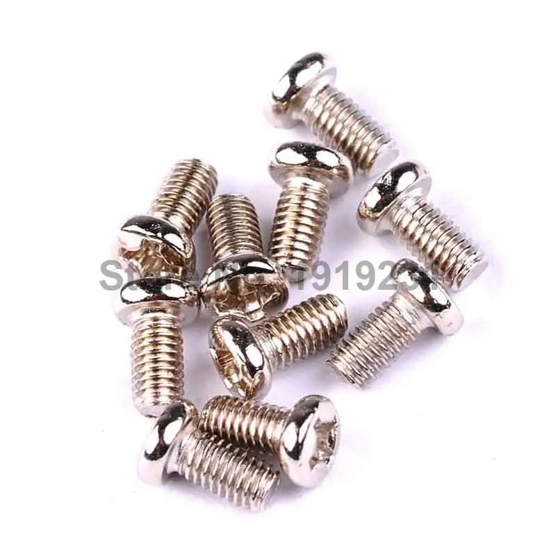 

100PCS M3*6 Stainless Steel Cross Head Screw Round Head Bolts