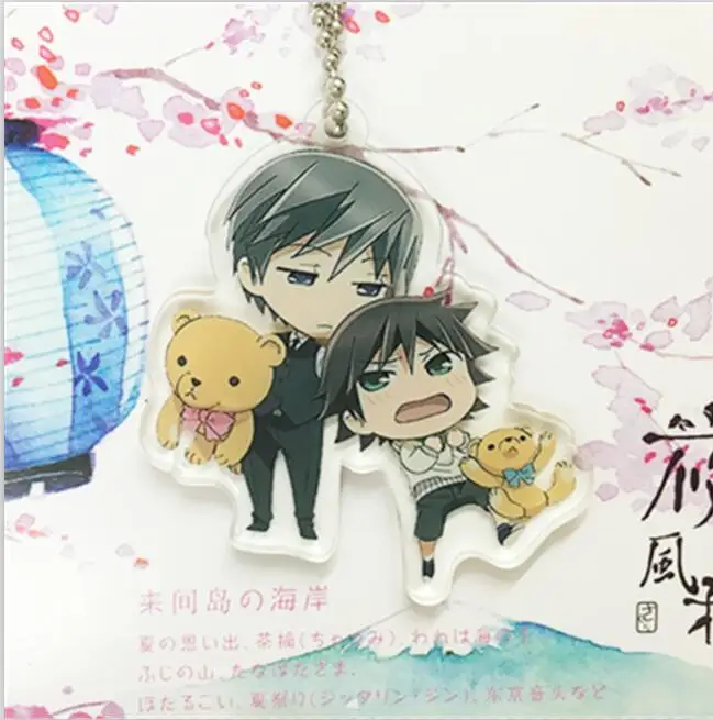 Гнилые для девочек и мальчиков Junjou Romantica Серебряный Мисаки Usami акихико брелок
