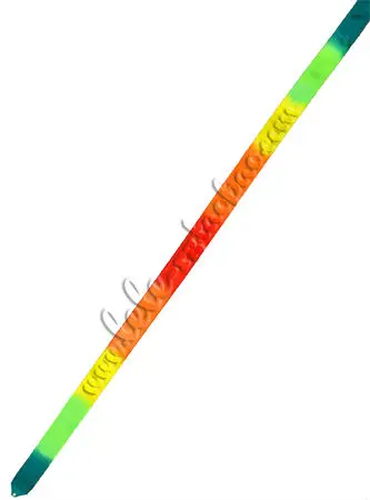 Разноцветная лента для художественной гимнастики|multicolor rhythmic gymnastics ribbon|rhythmic