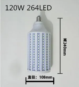 Светодиодная лампа E27 120 (150) SMD 5730 в/5630 в 10 Вт 15 24 28 36 60 80 110 220 Вт|e27 5730|led lamp e27corn bulb |