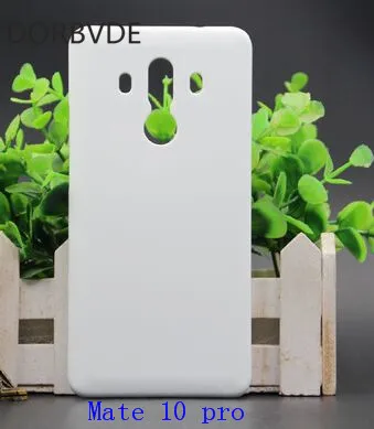 Для Huawei P8 P9 P10 Lite Honor 7 8 9 V9 V10 PLUS 3D сублимационный пластиковый чехол для Mate 10 чистый