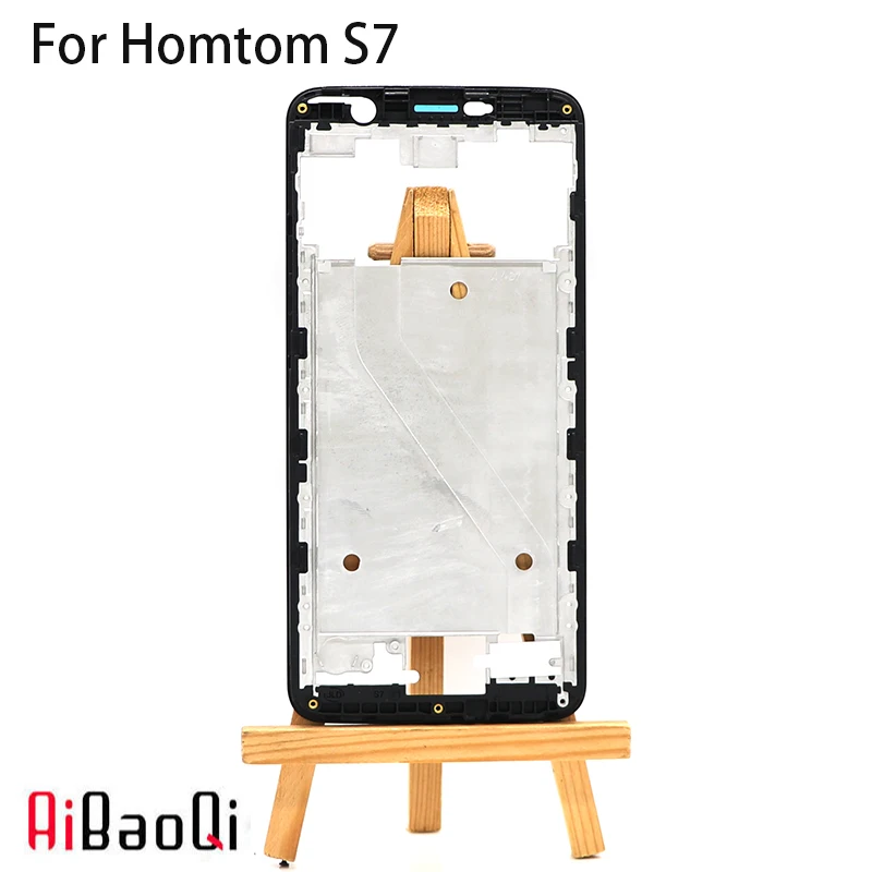 AiBaoQi Высококачественная новая Оригинальная передняя рамка для 5 дюймов Homtom S7