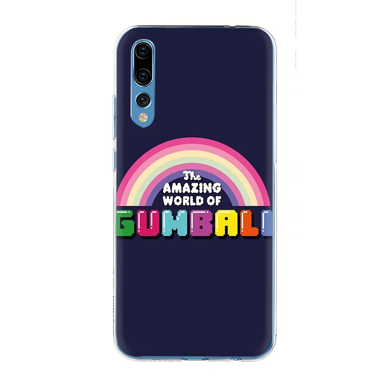 Удивительный мир Gumball жесткий чехол для телефона huawei P8 P9 P10 P20 P30 Pro Lite Mini P Smart Z Plus - Цвет: H5