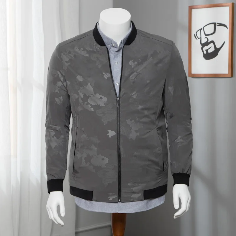 Размера плюс 8XL 7XL 6XL Мужская новинка осень зима 2018 повседневная куртка сплошная