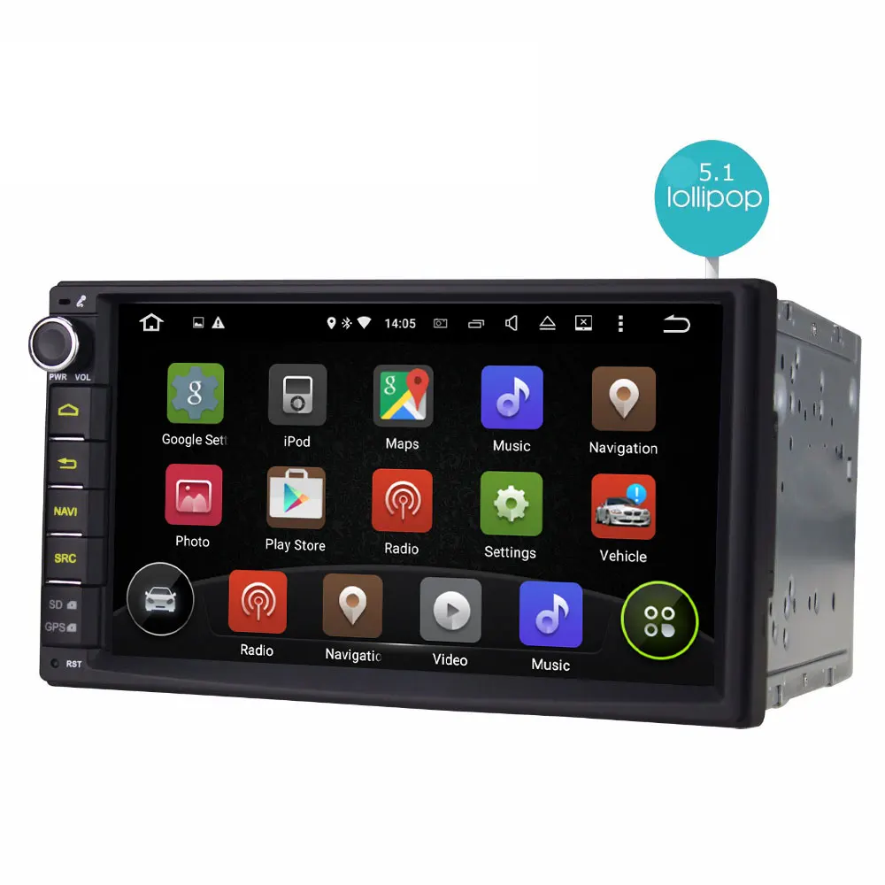 HD Android 9.0 OS 7 Inch 2 Din Universal Car Multimedia Player With Wifi GPS Navigation System Autoradio Stereo Head Unit Radio |