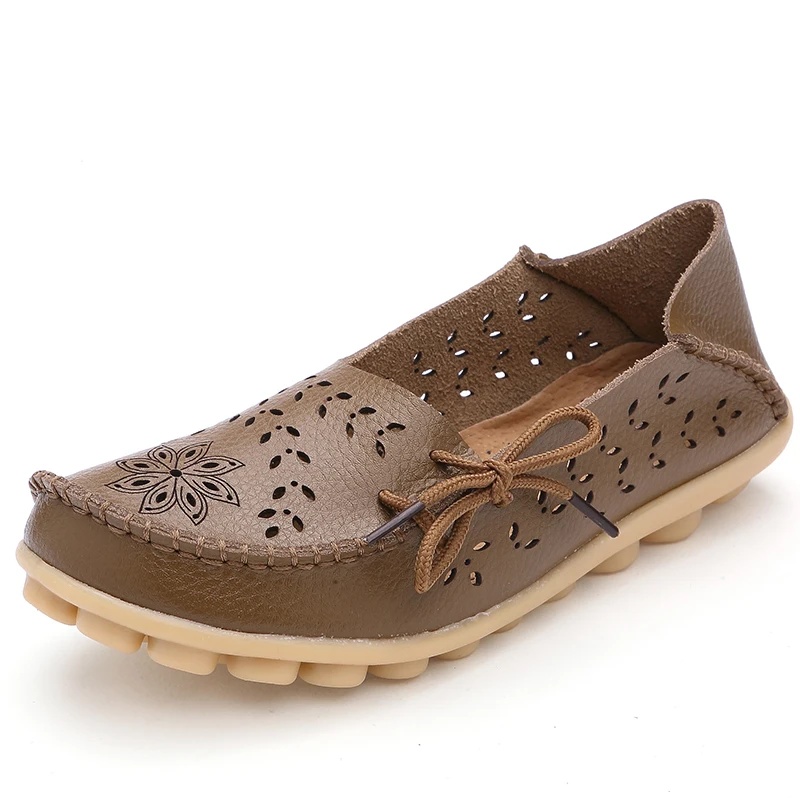 Женские туфли на плоской подошве из натуральной кожи Размеры 35 44|shoes genuine leather|single