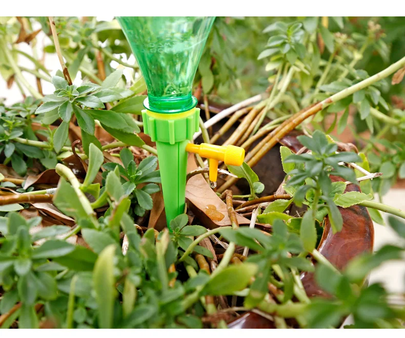 Установка самополив регулируемая система колья каникулы автополив для растений самоавтоматическая полива шипы орошения системы