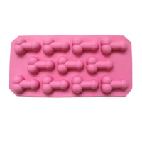 silicone mold ice cube tray penis shape ice bar 3d pudding accessories gum chocolate candy molds
