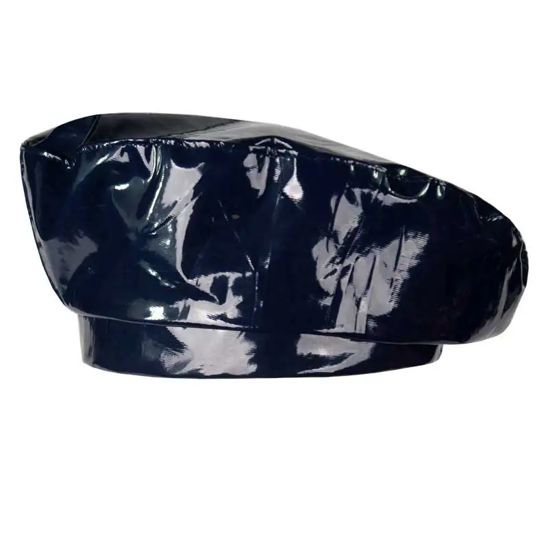 Новые женские береты из искусственной кожи с зеркальным покрытием Лидер продаж