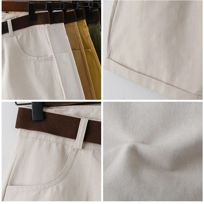 GOPLUS летние шорты женские s корейские пояса обжимные винтажные свободный крой с