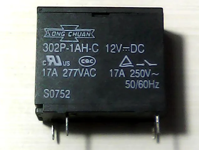 9 12V 17A 4 302P 1AH C 12VDC 62F|302p-1ah-c|12vdc12v |