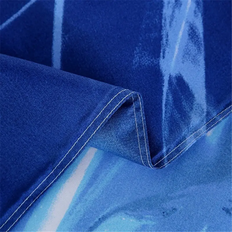 Домашний текстиль 3D постельные принадлежности наборы синий зерна Роза пантера